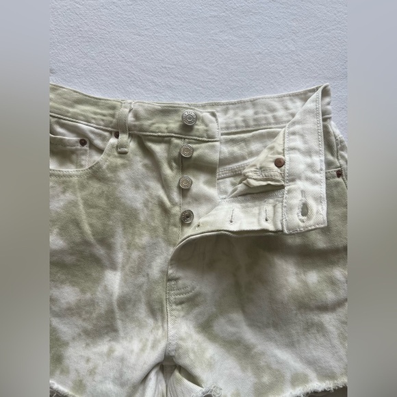 Pacsun Green Ultra High Rise Vintage Shorts - Picture 5 of 5